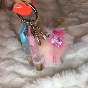 cotton candy keychain 💞